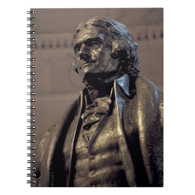 Caderno Espiral EUA, Washington DC. Memorial Thomas Jefferson. (Frente)