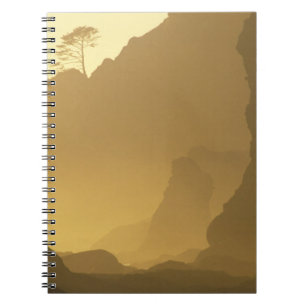 Caderno Espiral EUA, Washington, Parque Nacional Olímpico, Pôr do