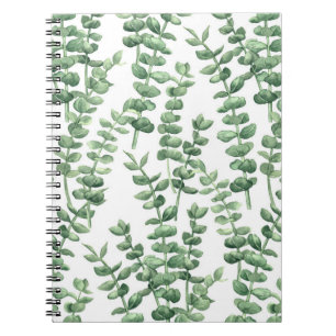 Caderno Espiral Eucalipto 1