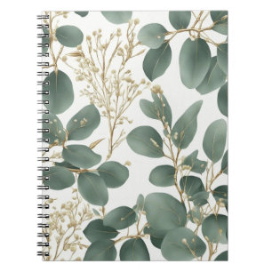 Caderno Espiral Eucalyptus deixa padrão