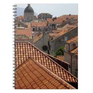 Caderno Espiral Europa, Croácia. Cidade medieval amuralhada de 2