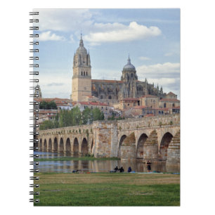 Caderno Espiral Europa, Espanha, Salamanca. A ponte romana sobre