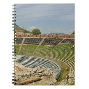 Caderno Espiral Europa, Itália, Sicília, Taormina. século 3 2