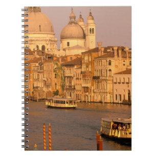 Caderno Espiral Europa, Itália, Veneto, Veneza. Vista de Sunset de