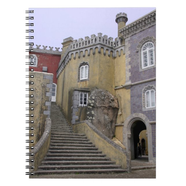 Caderno Espiral Europa, Portugal, Sintra. O Pena Nacional 2 (Frente)