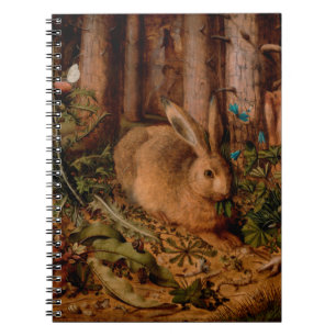 Caderno Espiral European Painting Rabbit Year 2023 Spiral Notebook
