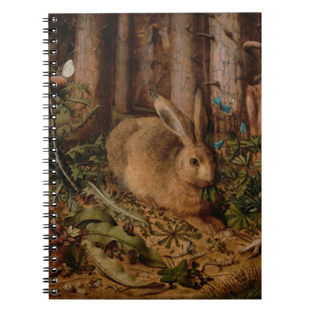 Caderno Espiral European Painting Rabbit Year 2023 Spiral Notebook (Frente)