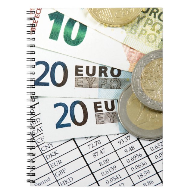 Caderno Espiral Euros (Frente)