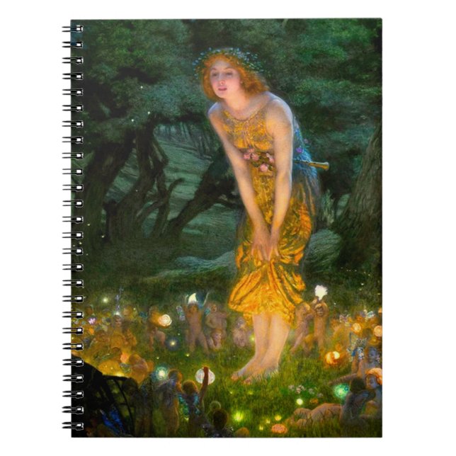 Caderno Espiral Eve Edward Robert Hughes (Frente)