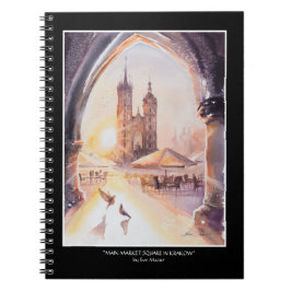 Caderno Espiral EVE Painted Krakow Old Town