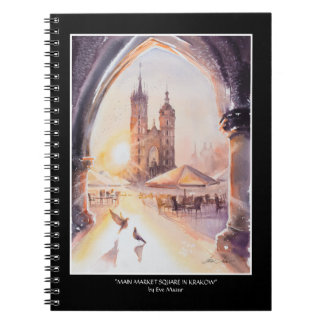 Caderno Espiral EVE Painted Krakow Old Town