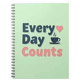 Caderno Espiral Every Day Counts