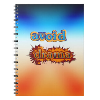 Caderno Espiral Evitar o Drama
