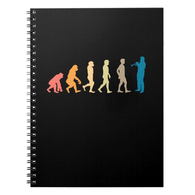 Caderno Espiral Evolução de Trompete (Frente)