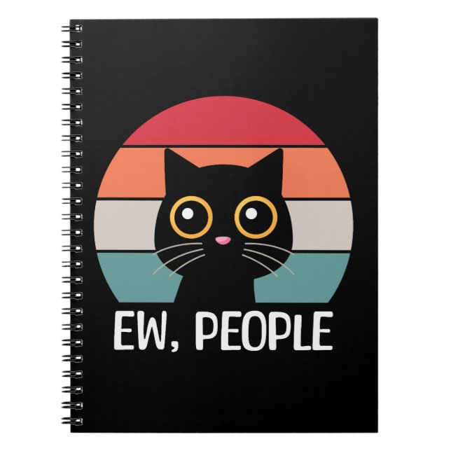 Caderno Espiral Ew, Pessoas (Frente)