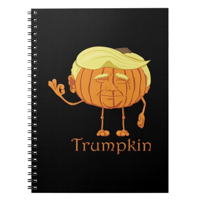 Caderno Espiral Excelente Trumpkin Perfeito e Clássico (Frente)
