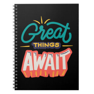 Caderno Espiral Excelentes Aguardando