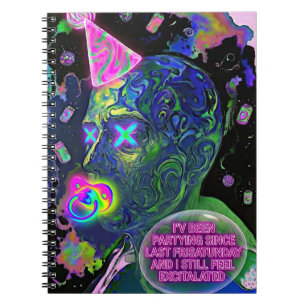 Caderno Espiral Excitado - "Ainda Excitado Desde Sexta-feira"