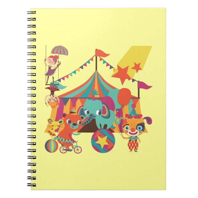 Caderno Espiral Executores de circo (Frente)