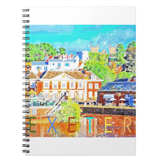 Caderno Espiral Exeter (Frente)