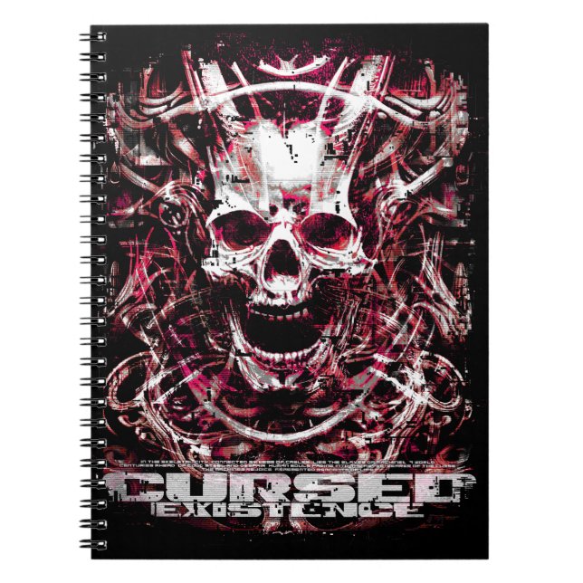 Caderno Espiral Existência Maldita (Frente)