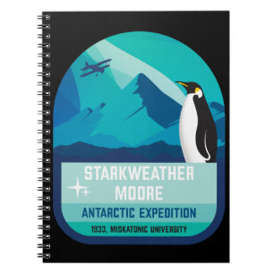 Caderno Espiral Expedição Antártica Starkweather-Moore