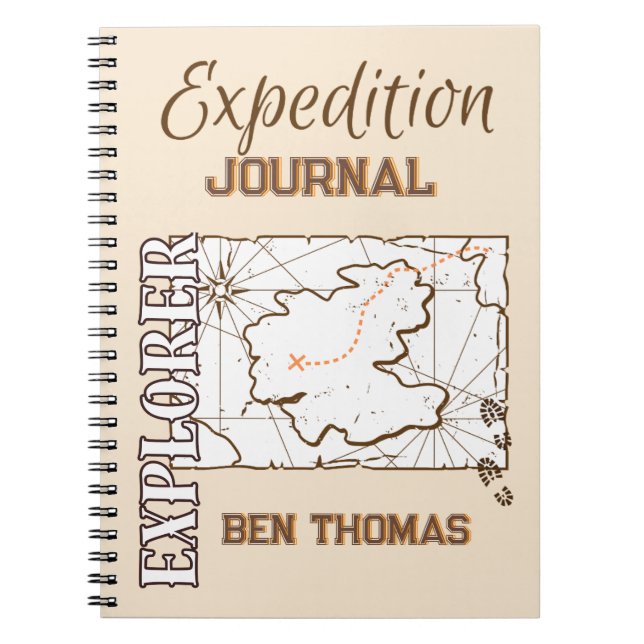 Caderno Espiral Explorer Expedition (Frente)
