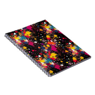 Caderno Espiral Explosão de cor