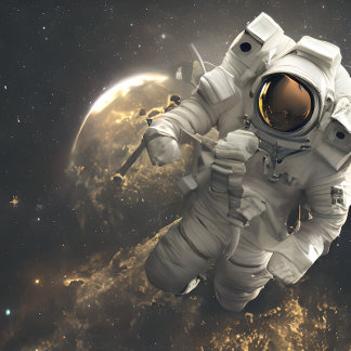 Caderno Espiral Explosão no Espaço