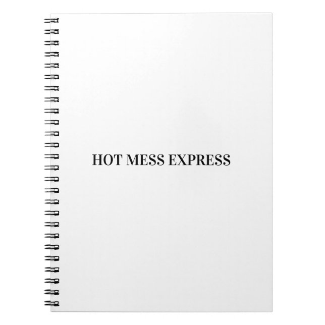CADERNO ESPIRAL EXPRESSO BAGUNÇADO (Frente)