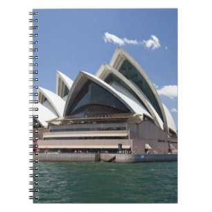 Caderno Espiral Exterior da Casa da Ópera de Sydney, Sydney, Nova 