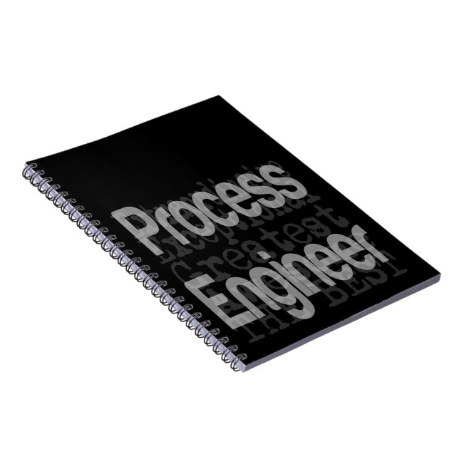 Caderno Espiral Extraordinário de Engenheiro de Processo (Lado Direito)