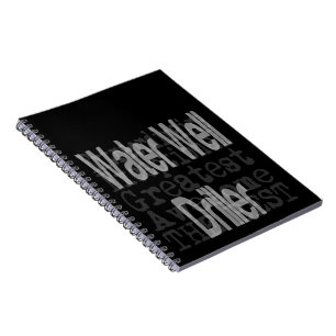 Caderno Espiral Extraordinário de perfurador de poço de água
