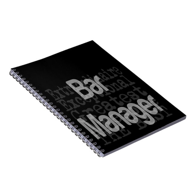 Caderno Espiral Extraordinário do Gerenciador de bares (Lado Direito)