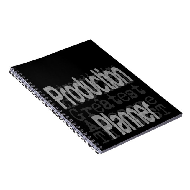 Caderno Espiral Extraordinário do Planejador de Produção (Lado Direito)