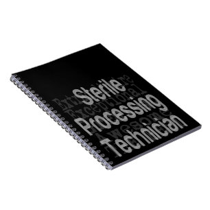 Caderno Espiral Extraordinário do Técnico de Processamento Esté