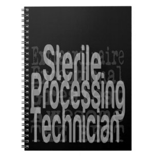 Caderno Espiral Extraordinário Técnico de Processamento Estéril