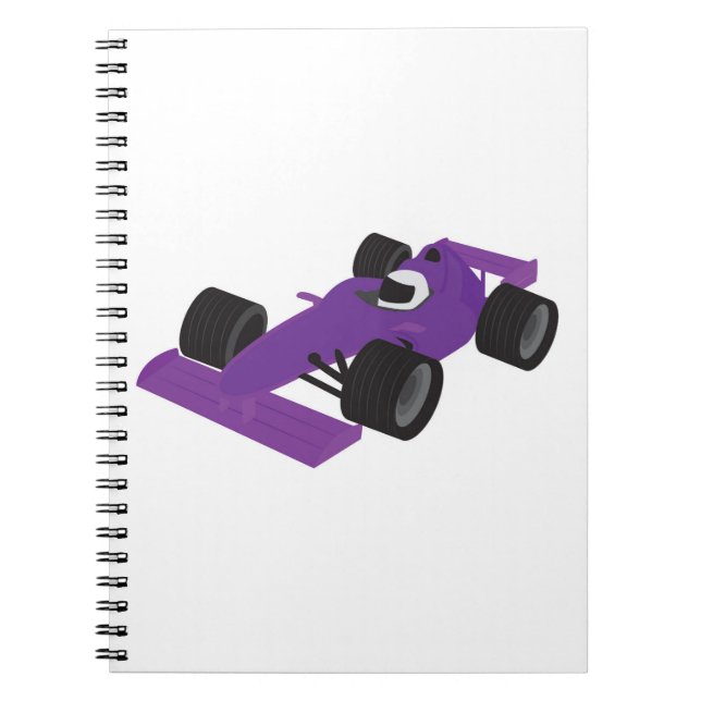 Caderno Espiral F1 Race Car (Frente)