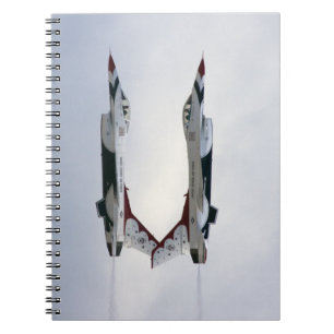 Caderno Espiral F-16 Manobra Thunderbird - Invertida