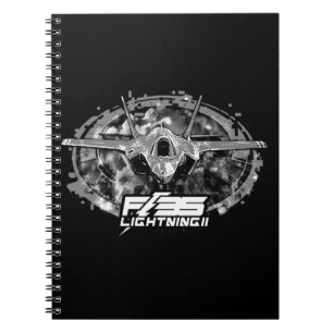 Caderno Espiral F-35 Relâmpago II
