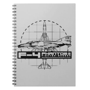 Caderno Espiral F-4 Fantasma II
