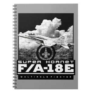 Caderno Espiral F/A-18E Super Hornet