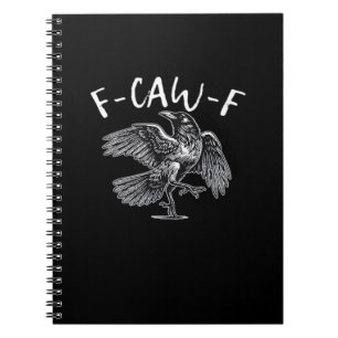 Caderno Espiral F-Caw-F Casual Fashion