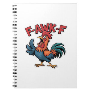 Caderno Espiral F-Caw-F Clássico Legal Único