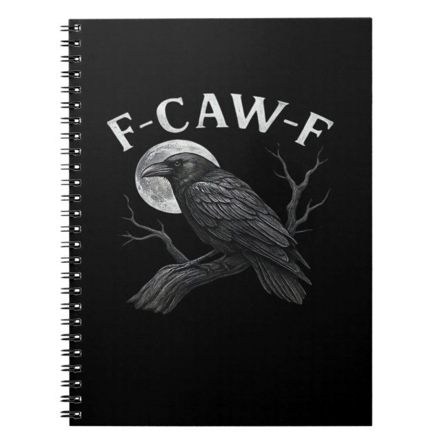 Caderno Espiral F-Caw-F Cool Unique (Frente)