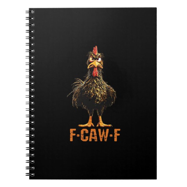 Caderno Espiral F-Caw-F Creative Casual (Frente)