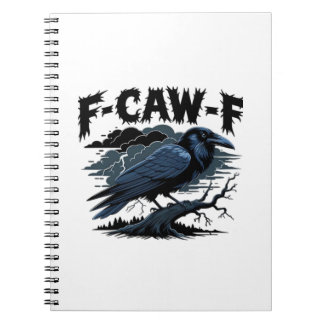 Caderno Espiral F-Caw-F Essencial Retro Clássico