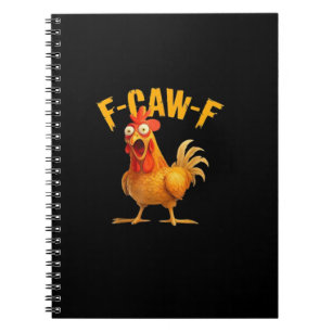 Caderno Espiral F-Caw-F Retro Clássico