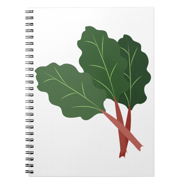 Caderno Espiral Fábrica de Rhubarb (Frente)