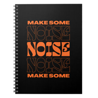Caderno Espiral Faça algum barulho